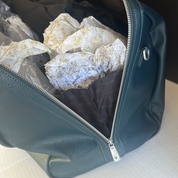 New GUESS Certosa saffiano Large Travel bag - Picture 12 of 16